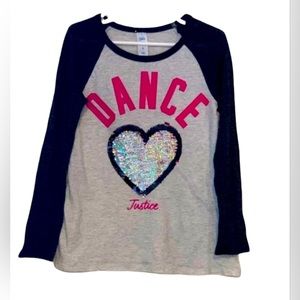 🌻4/$20 Girl’s Justice Dance long Sleeve Shirt